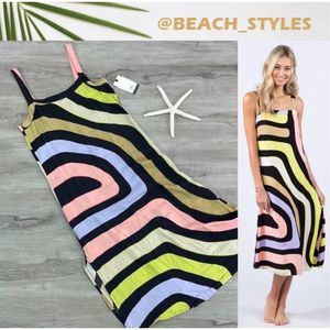 Rip Curl Glider Midi Dress Size Medium Nwt